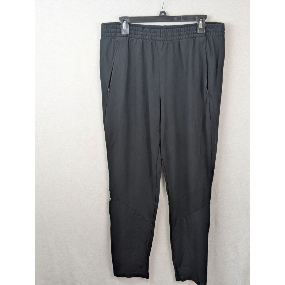 Adidas Detroit Pistons Side Zip Sweatpants Black Men's Size Large